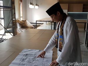Foto Denah Coworking Space Anies-Sandi di Balai Kota