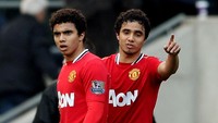 Rafael da Silva dan Fabio Da Silva adalah si kembar yang tenar saat memperkuat Manchester United. Duet pemain bertahan asal Brasil itu merupakan jebolan akademi Setan Merah. (Foto: Scott Heavey/Getty Images)