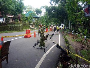 Lubang di 10 Ruas Jalan di Gunungkidul Ditambal Jelang Lebaran, Mana Saja?