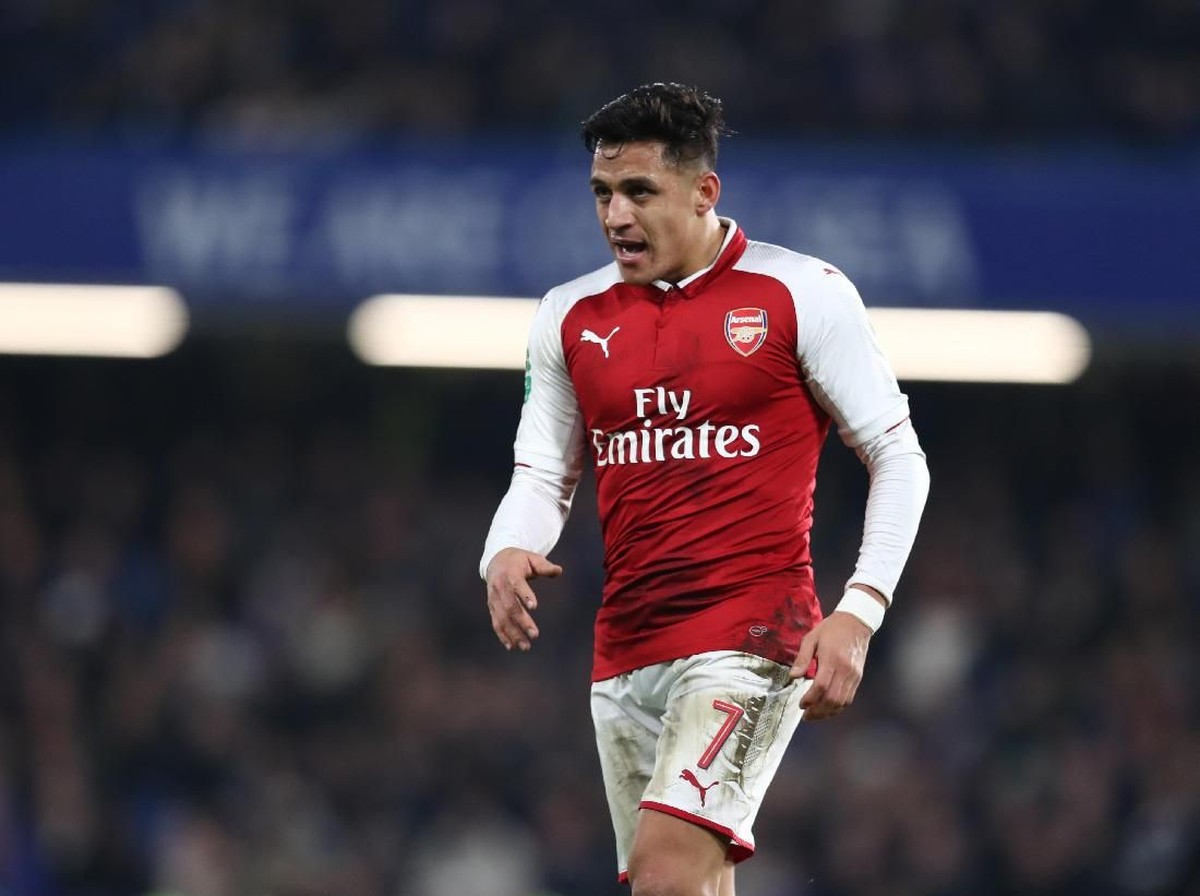 Alexis Sanchez saat masih berseragam Arsenal. (Foto: Catherine Ivill/Getty Images)