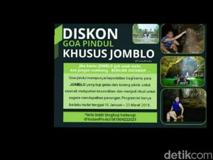 Hati-hati, Beredar Hoax Diskon Khusus Jomblo di Gua Pindul Hati-hati, Beredar Hoax Diskon Khusus Jomblo di Gua Pindul