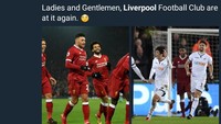 Kekalahan ini membuat Liverpool dicibir warganet di dunia maya. Apalagi bukan karena mereka bisa menang lawan City, namun tumbang di tangan tim juru kunci. (Foto: Twitter @TrollFootball)