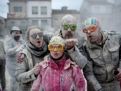 Bukan Cuma Perang Tomat, Spanyol Juga Punya Perang Tepung