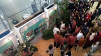 Lokasi HUT Bergetar karena Gempa, Megawati Tetap Lihat Pameran 