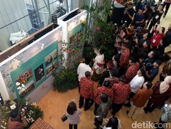 Lokasi HUT Bergetar karena Gempa, Megawati Tetap Lihat Pameran 