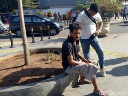 Timer Angkot Trayek Tanah Abang Kedapatan Lakukan Pungli