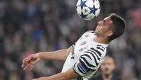 Marko Pjaca menjadi pemain ketiga Juventus yang ikut terlibat dalam final Piala Dunia 2018. Ia berada di kubu Kroasia. (Foto: Marco Luzzani/Getty Images)