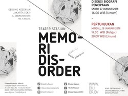 Djakarta Teater Platform Tampilkan Pertunjukan Memori Disorder