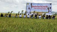 Naik Traktor hingga Masuk Sawah, Mentan Cek Panen Padi di Jatim-Jateng