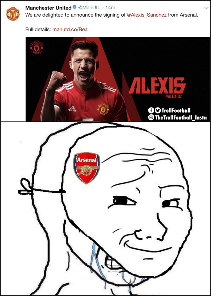 Meme-Meme Kocak dari Transfer Sanchez-Mkhitaryan - Foto 2