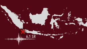 Gempa Banten Terasa dari Lampung Sampai Bantul