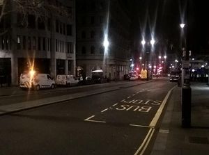 Foto: Sepinya London Usai Kebocoran Gas, 1.450 Orang Dievakuasi