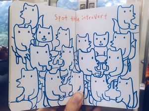 Inspirasi Karakter Choo Choo Karya Citra Marina dari Rubah dan Anjing Inspirasi Karakter Choo Choo Karya Citra Marina dari Rubah dan Anjing