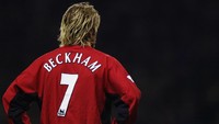 Sebelum Ronaldo datang pada 2003, David Beckham adalah pemilk jersey nomor 7 di MU. Bintang Inggris itu menjadi bagian skuad saat meraih treble winners, dan dikenal sebagai salah satu gelandang terbaik di dunia pada masanya. (Foto: Clive Brunskill/Getty Images)