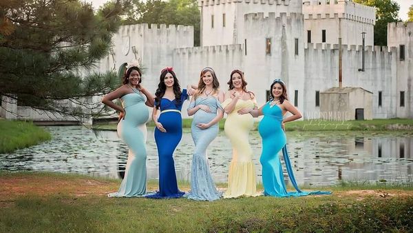 Foto: Seperti Ini Jadinya Kalau Para Disney Princess Hamil Besar