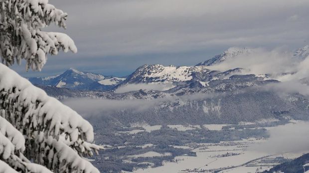 Salju Alpen Terdera Pemanasan Global