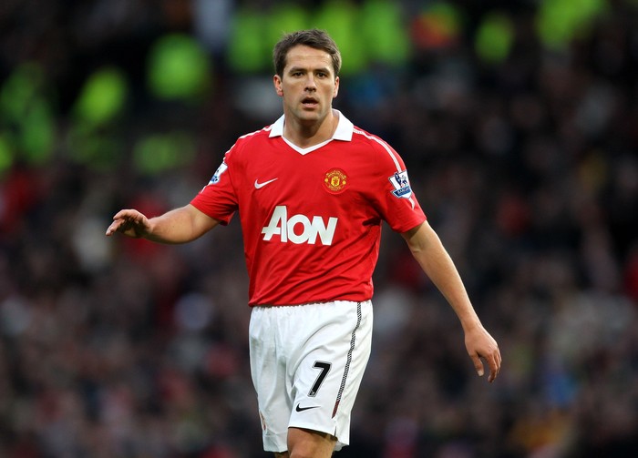 Michael Owen MANCHESTER, ENGLAND - JANUARY 09: Michael Owen of Manchester United looks on during the FA Cup sponsored by E.ON 3rd round match between Manchester United and Liverpool at Old Trafford on January 9, 2011 in Manchester, England. (Photo by Alex Livesey/Getty Images)