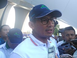 Beton LRT Roboh, Sandiaga: Jangan  Kompromi Walau Dikejar Target