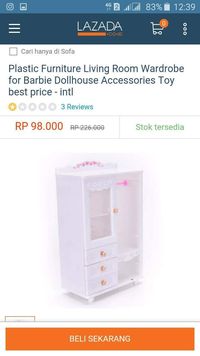 Lagi! Kecele Lemari Barbie, Lazada Banjir Protes