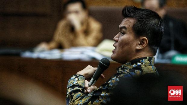 Andi Agustinus alias Andi Narogong, Made Oka Masagung, Aditya Riadi Suroso, dan Charles Sutanto Ekapraja. Jakarta. Senin 22 Januari 2018.