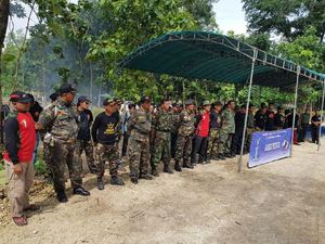 Banser dan Kokam Bersatu Amankan Pilgub Jatim 2018 di Lamongan