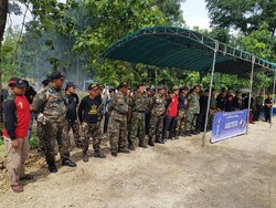 Banser dan Kokam Bersatu Amankan Pilgub Jatim 2018 di Lamongan