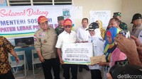 Mensos Beri Bantuan Tahap Awal untuk Korban Gempa Lebak