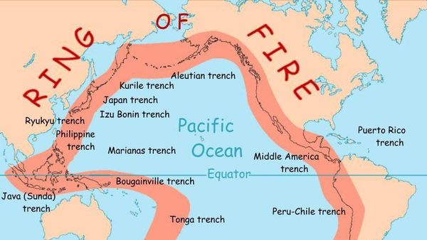 Foto: Hal-hal yang Perlu Diketahui Soal Cincin Api Pasifik