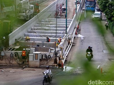 Progres Pembangunan Underpass Matraman