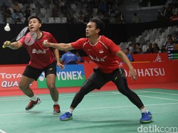 Ahsan/Angga Kandas di Babak Pertama