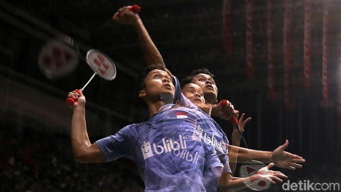 Anthony Ginting jadi salah satu andalan Indonesia di nomor tunggal pada Piala Thomas (Agung Pambudhy/detikSport) Anthony Ginting jadi salah satu andalan Indonesia di nomor tunggal pada Piala Thomas (Agung Pambudhy/detikSport)