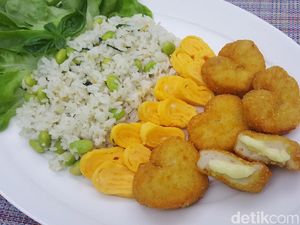Resep Nasi : Buttered Rice with Fiesta Cheese Lover