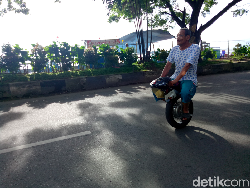 Ada di Makassar, Ini Penampakan Motor Sport Roda Satu