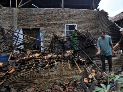 Foto: Rusak Akibat Gempa Banten