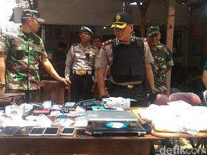 Gerebek Kampung Ambon, Polisi juga Sita Senpi dan Sajam