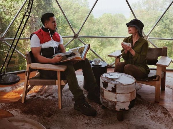 Foto: Liburan Eksotis Nikita Willy Bareng Pacar di Afrika