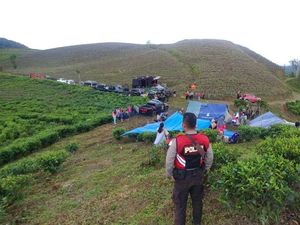 Foto: Gempa Banten, 22 KK Warga Bogor Mengungsi di Pegunungan Halimun Foto: Gempa Banten, 22 KK Warga Bogor Mengungsi di Pegunungan Halimun
