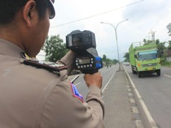 Jangan Ngebut di Lamongan Jika Tak Ingin Ditembak Speed Gun