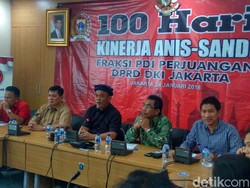 100 Hari Anies-Sandi, Ketua DPRD DKI dan PDIP Soroti 10 Kebijakan