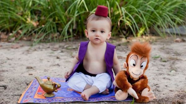 Cute-nya Bocah 1 Tahun Saat Jadi Pangeran Disney