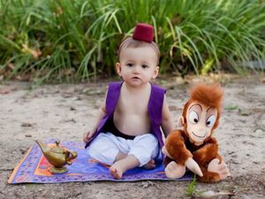 Cute-nya Bocah 1 Tahun Saat Jadi Pangeran Disney