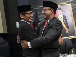Reuni Singkat Anies-Sandi Reuni Singkat Anies-Sandi