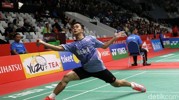 Anthony Ginting Melangkah ke Babak Kedua Indonesia Master