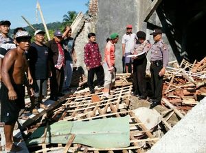 Bangunan SMK Muhammadiyah di Kebumen Roboh, 5 Orang Terluka