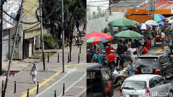 Foto: Beginilah Kondisi Trotoar di Jatinegara Kini
