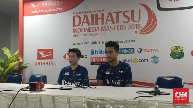 Tontowi/Liliyana kesulitan menghadapi permainan Zhang/Huang.