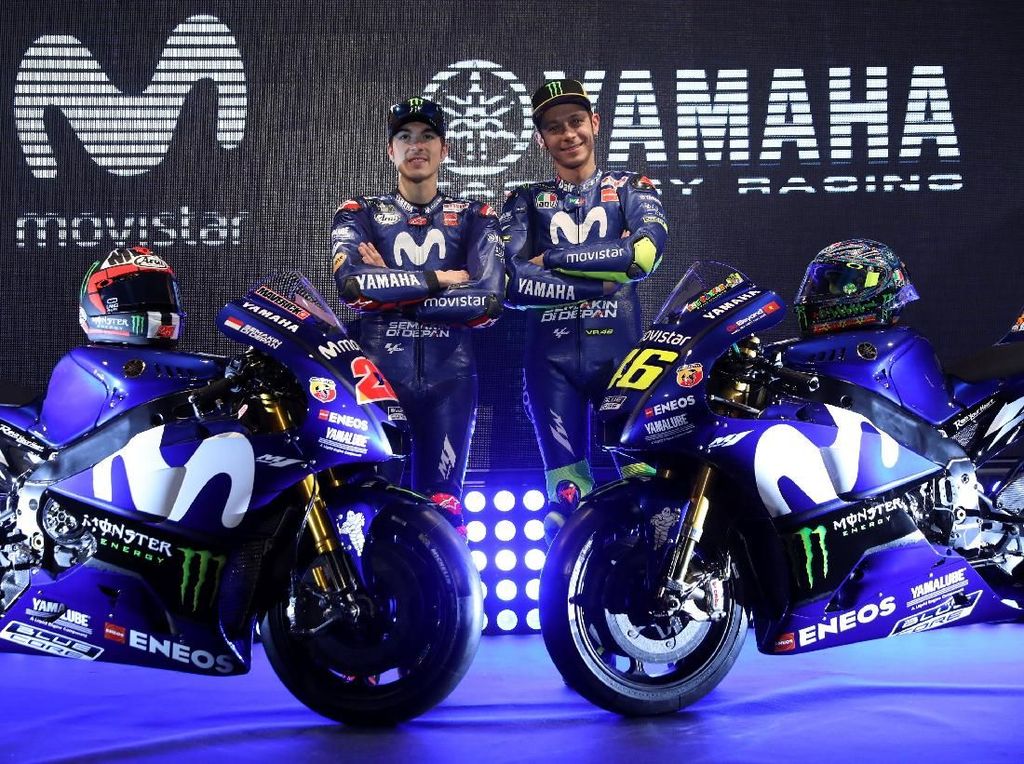 Gantikan Movistar, Monster Jadi Sponsor Baru Yamaha Gantikan Movistar, Monster Jadi Sponsor Baru Yamaha