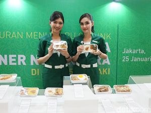 Peringati Hari Gizi Nasional ke-58, Citilink  Tambah 4 Hidangan Tradisional Dalam Menu