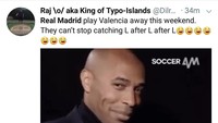 Ya kalau ada yang mau tertawa lihat performa Madrid tertawa saja ya, jangan ditahan-tahan. (Foto: Twitter)