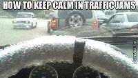 Meme Curhat Kocak Netizen Terjebak Macet